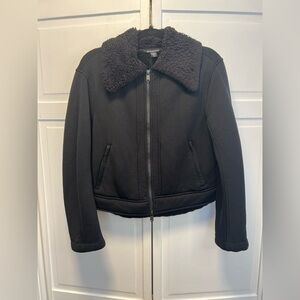 Athleta Westbound Sherpa Jacket Size Women’s XS Color Black